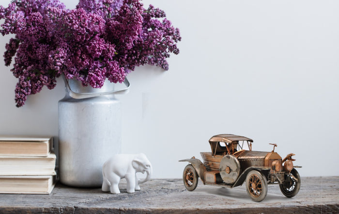 1914 GHOST ROADSTER CAR MODEL HOME DECORATION 1:12-SCALE HAND MADE STATUE DEAL
