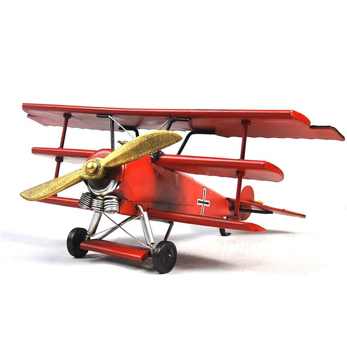 1917 Red Baron Fokker Tri Plane Collector Edition Memorabilia Gift Aircraft Deco