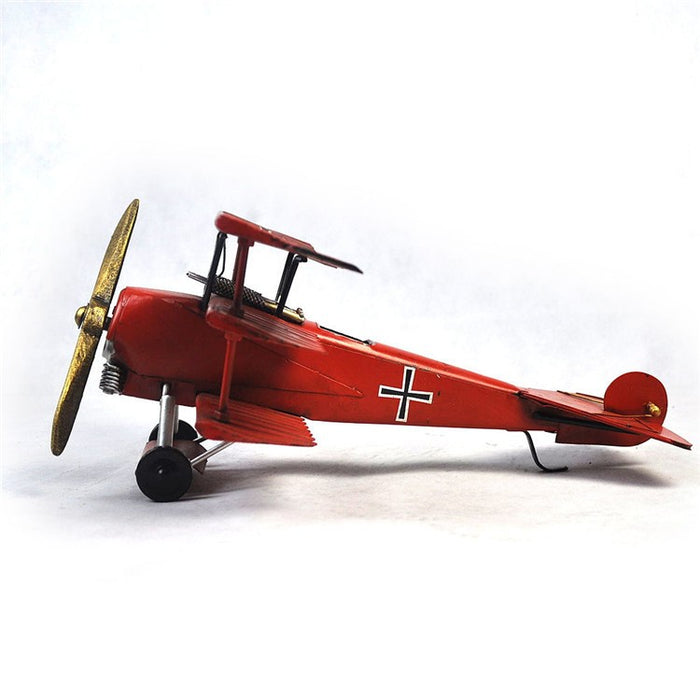 1917 Red Baron Fokker Tri Plane Collector Edition Memorabilia Gift Aircraft Deco