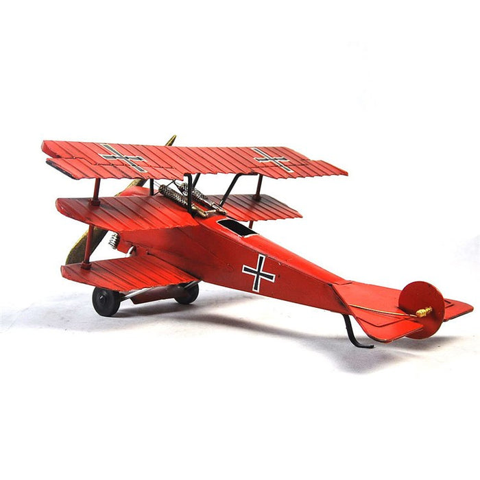1917 Red Baron Fokker Tri Plane Collector Edition Memorabilia Gift Aircraft Deco