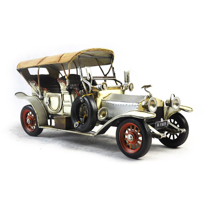 1920 White Rolls Royce 1-12 Scale Vintage Automobile Car Collectible Sale