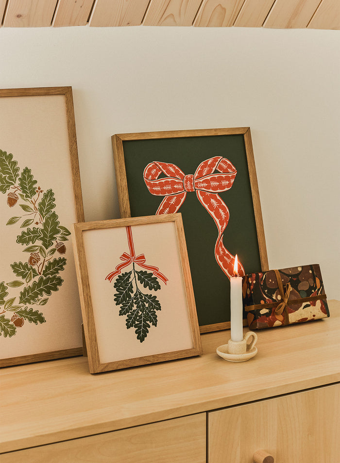 Branch and Bow Red, Poster