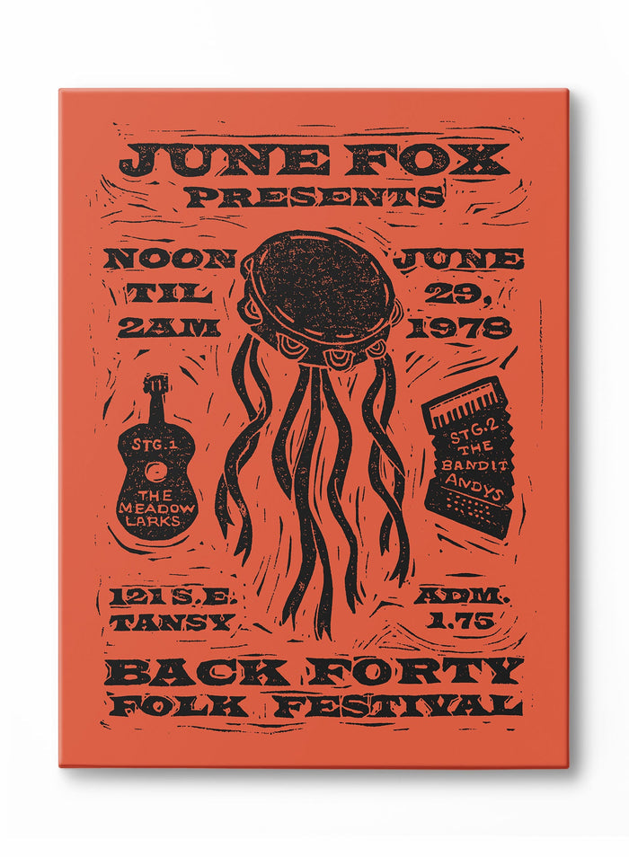 Bring Your Banjo, Canvas