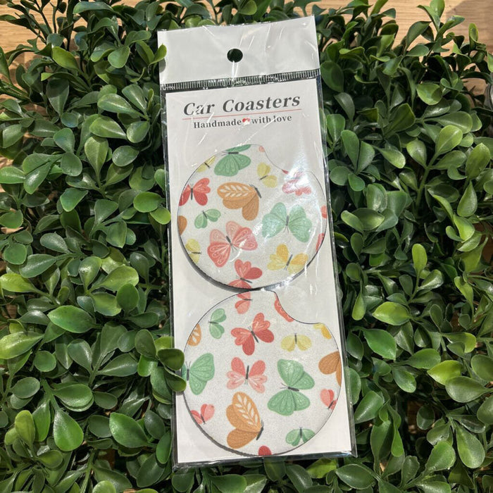 Car Coasters: Butterflies