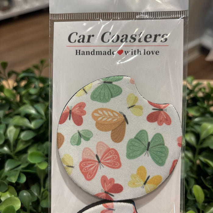 Car Coasters: Butterflies