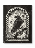 Crow at Dawn, Canvas