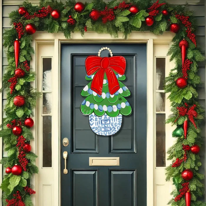 Door Hanger - DK Designs - Chinoiserie Tree - Findlay Rowe Designs