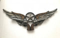 Dual Guns Hand Made Wall Mount Gun Rifle Pistol Hanger Hook Sculpture Deal Decor