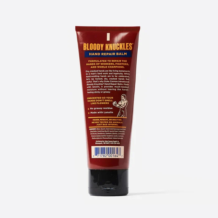 Duke Cannon - Bloody Knuckles Hand Repair Balm - Tube - Findlay Rowe Designs