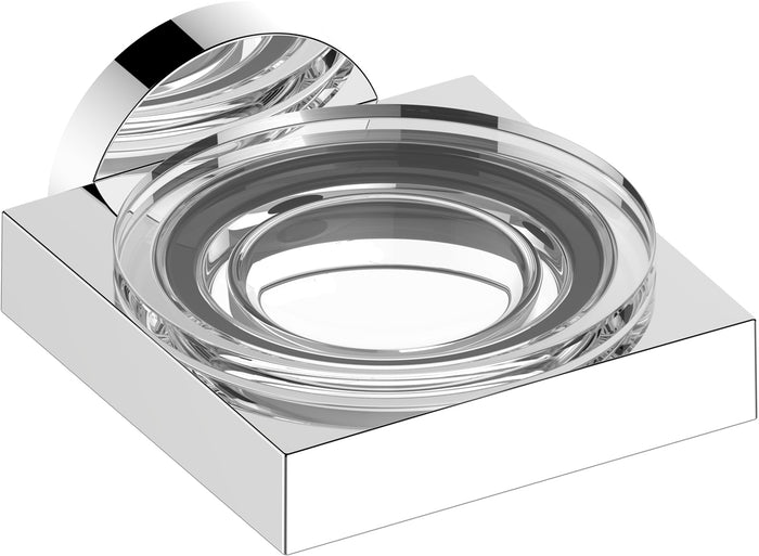 Edition 90 Wall-Mounted Crystal Soap Dish Holder - Keuco