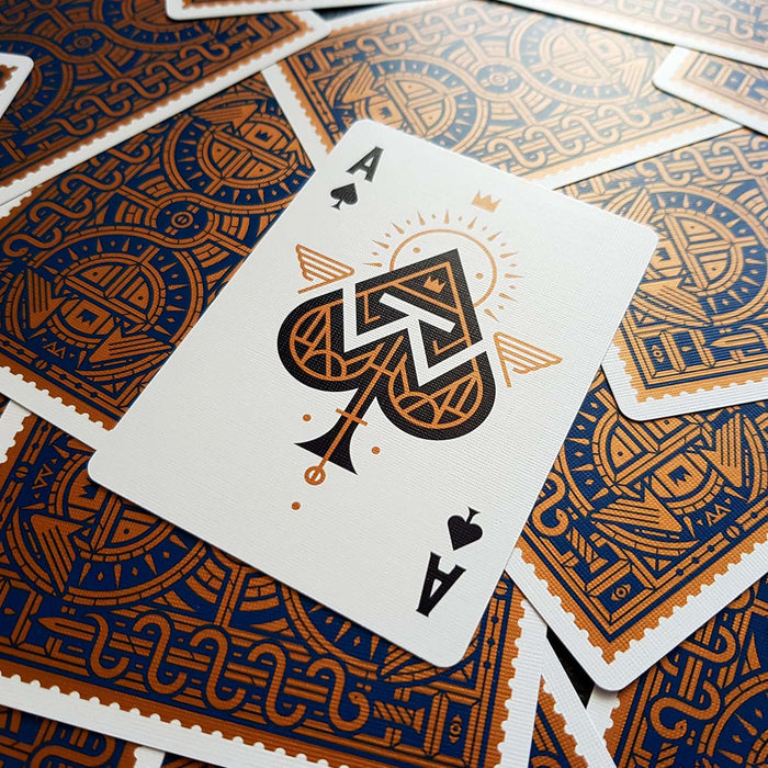 PlayingCardDecks.com-Egoism Rust Playing Cards USPCC