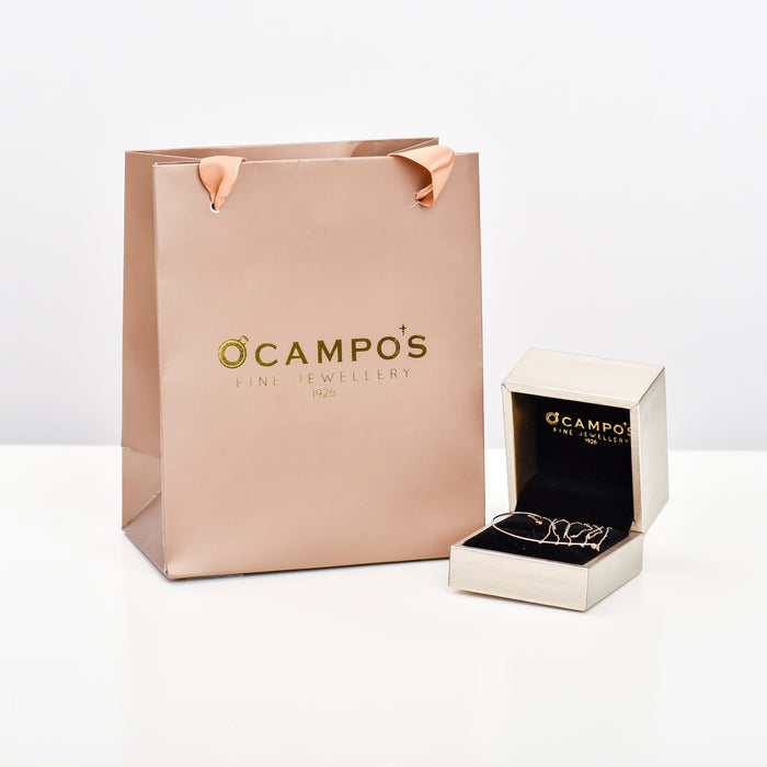 Ena 10k Yellow Gold Dangling Earrings | Ocampo's Fine Jewellery