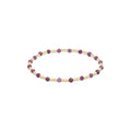 Enewton - Gemstone Gold Sincerity Pattern 3mm Bead Bracelet - Ruby - Findlay Rowe Designs