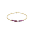 Enewton - Gold Bliss 2mm Bead Bracelet - Ruby - Findlay Rowe Designs