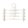 Estonia (10 Pcs/lot) Metal hangers, Pants / Skirts / Underwear display hangers (White)
