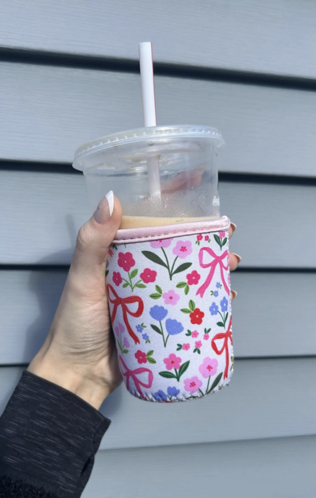 Floral Drink Sleeve