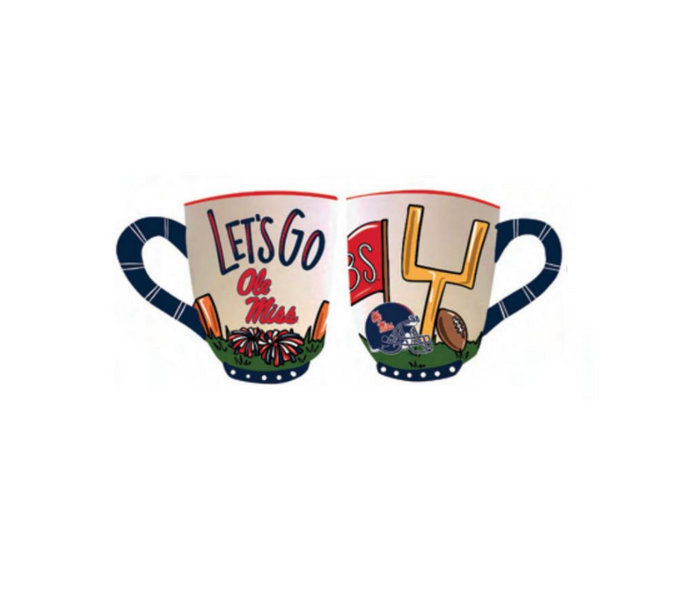 Glory Haus - Lets Go Mug - Ole Miss - Findlay Rowe Designs
