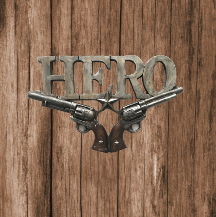 Hero Plaque Trophy Wall Mount Bronze Effect Sculpture Figurine Statue Figure