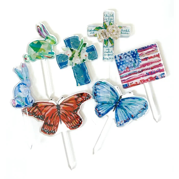 Lauren Dunn - Plant Stake - Comfort Cross - Findlay Rowe Designs