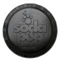 Magnum Bottle Top Flyer Rubber Frisbee for Heavy Chewers | Large | USA Made