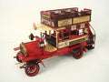Mercedes Benz Lo 1112 Bus in Red 1:18 scale by Tinplate Collectibles Hot Cast