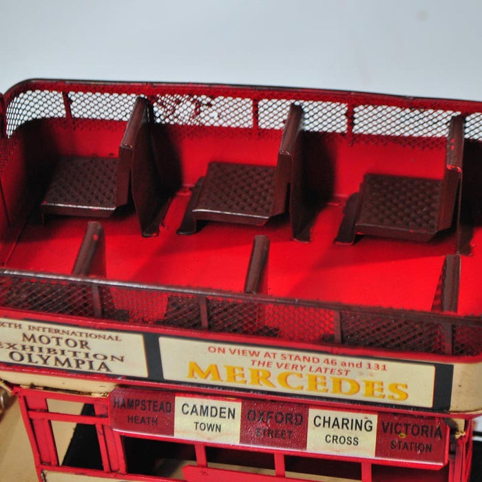 Mercedes Benz Lo 1112 Bus in Red 1:18 scale by Tinplate Collectibles Hot Cast