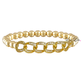 Love Lisa Mia Diamond Link Bracelet featuring delicate diamond links and a stylish design, elegantly displayed on a neutral background.