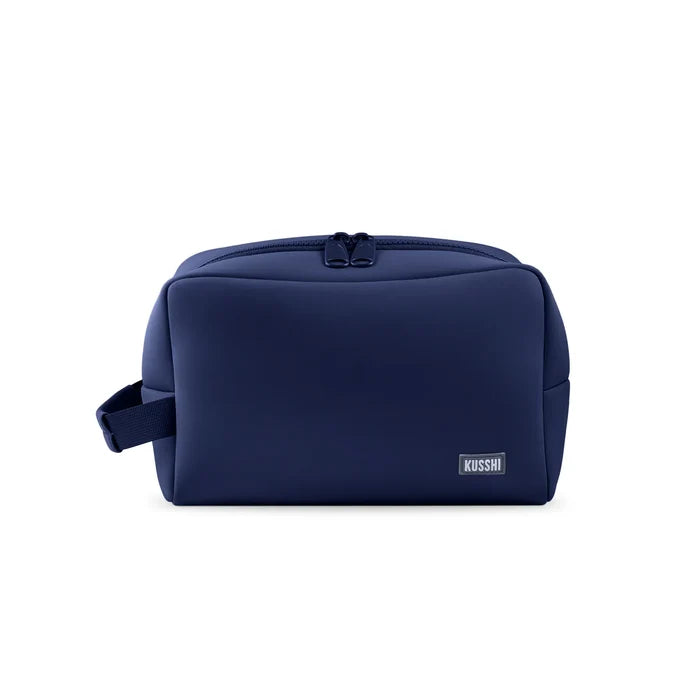 Kusshi Navy & Khaki Dopp Kit