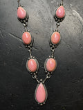 Pink Conch Necklace | 925 Sterling Silver E980