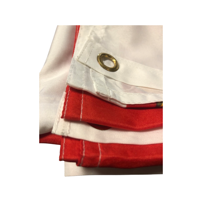 Polish Flag With Eagle 3' x 5'