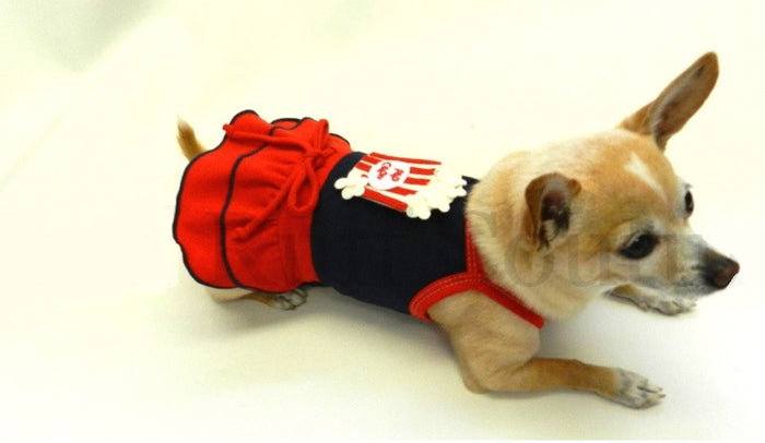 POPCORN TIME DOG DRESS, Dress - Bones Bizzness