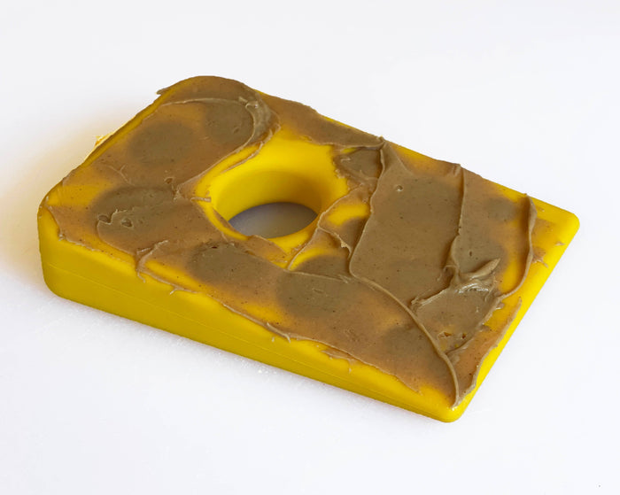 Swiss Cheese Wedge Nylon Dog Chew Toy for Aggressive Chewers | SodaPup