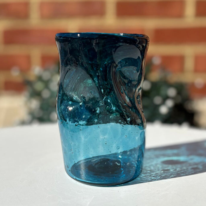 Tall Dimple Glass