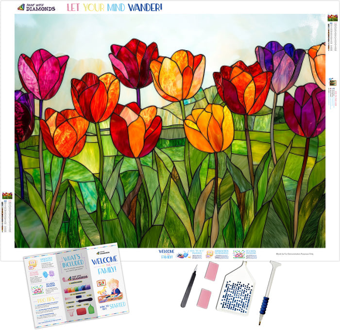The Garden of Tulips