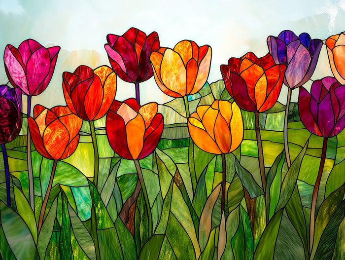 The Garden of Tulips