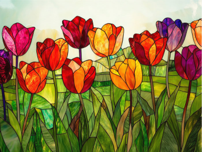 The Garden of Tulips