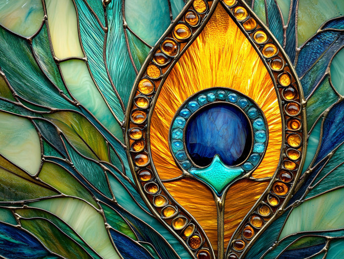 The Golden Peacock Feather