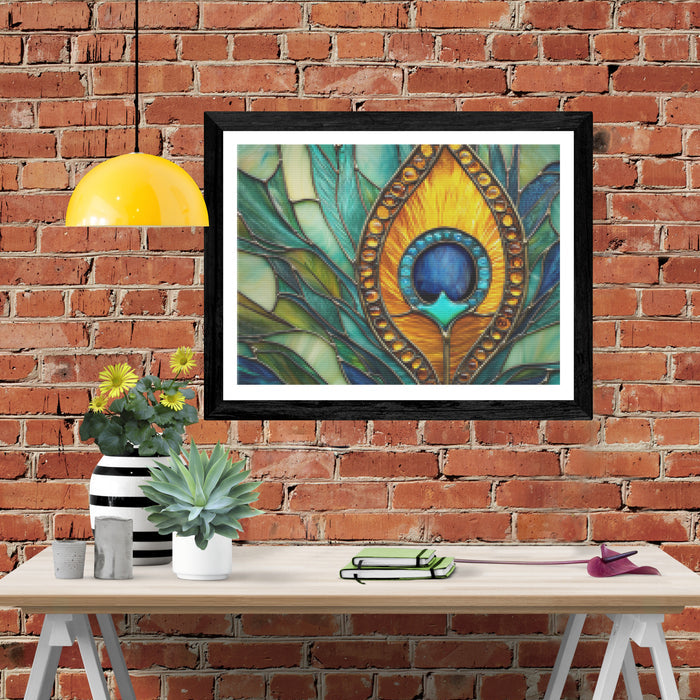 The Golden Peacock Feather