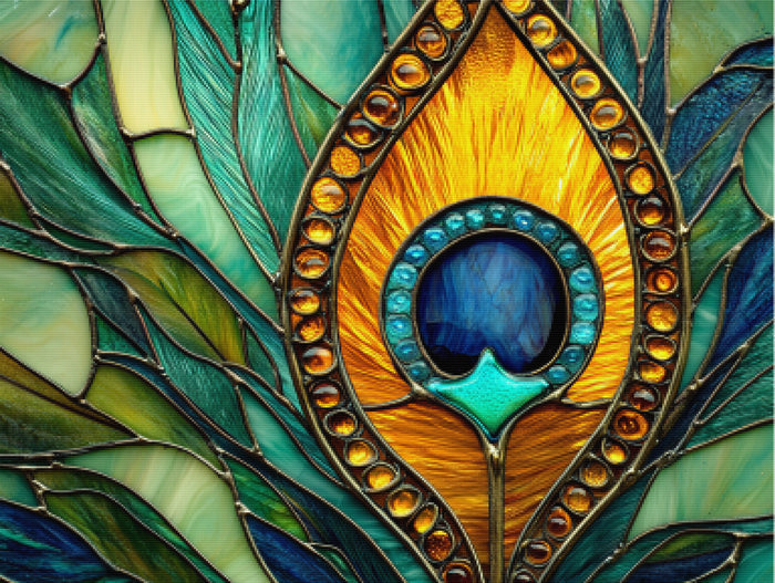 The Golden Peacock Feather