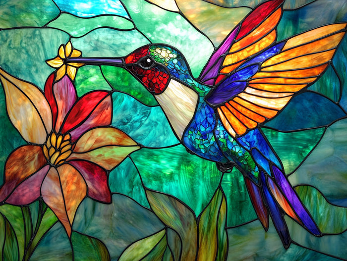 The Lively Glowing Hummingbird