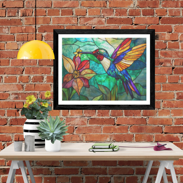 The Lively Glowing Hummingbird