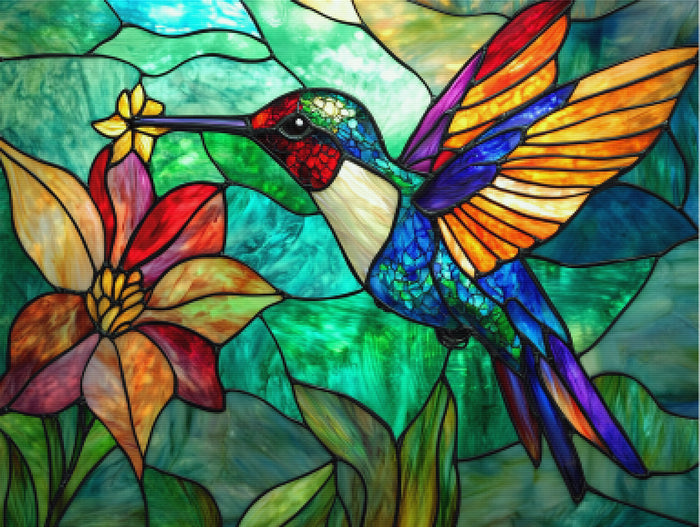 The Lively Glowing Hummingbird