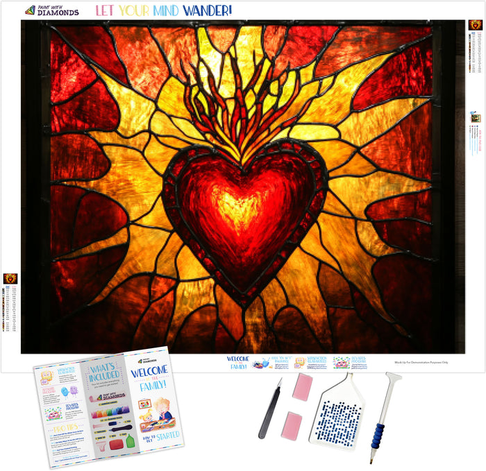 The Luminous Sacred Heart