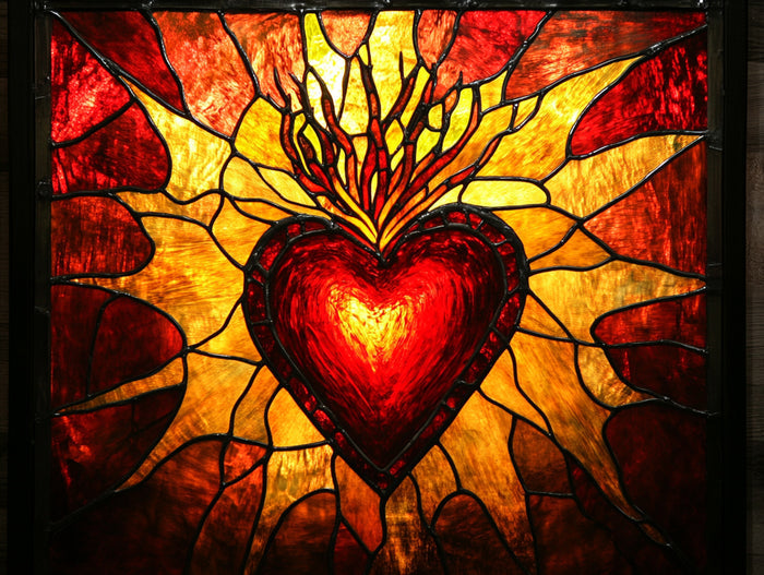 The Luminous Sacred Heart