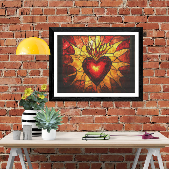 The Luminous Sacred Heart