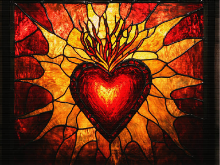 The Luminous Sacred Heart