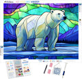 The Majestic Aurora Bear