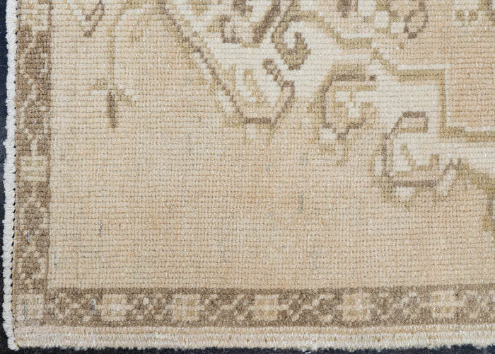 Turkish Mini Rug Oriental Hand Knotted Vintage Rug 1'9" x 2'11" #16771