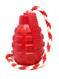 USA-K9 Grenade Rubber Dog Chew Toy | K9 Handler Reward Toy | USA Made
