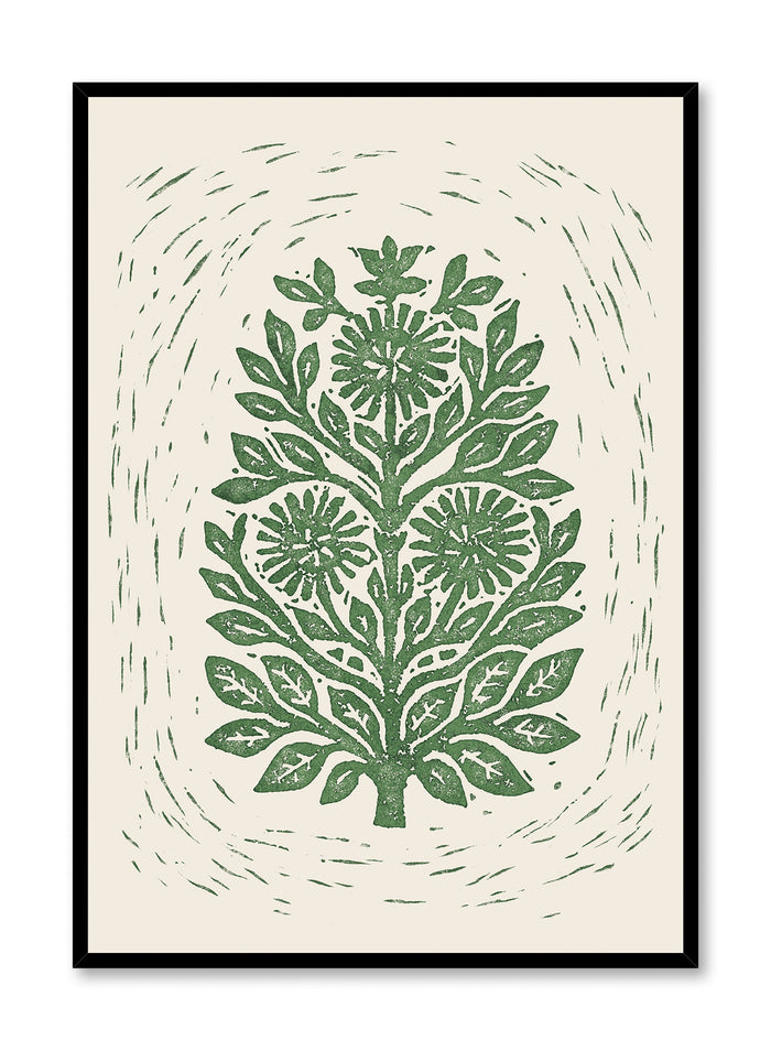 Verdant Blooms, Poster